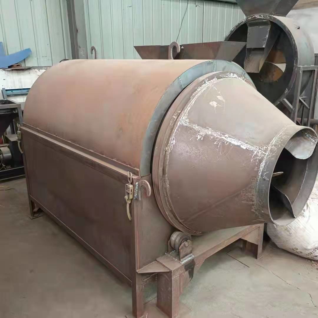 Energy Saving 1000kg/H Small Rotary Sand Dryer Machine Electric Heating Drum Dryer