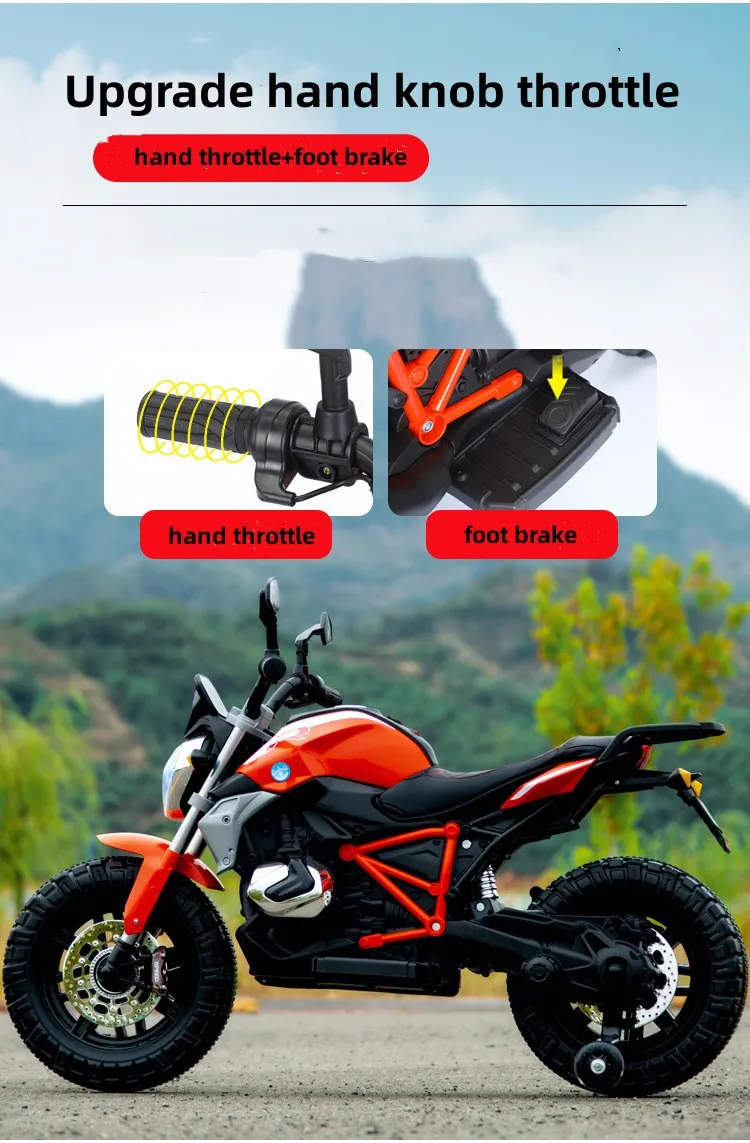 2023 Off-Road 12V Electric Ride On Car for Kids Age Range 2 to 4 Years Max Loading 35KG