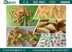 Variety shapes 2D 3D pellet snack food Crispy pea soya extruder machine process