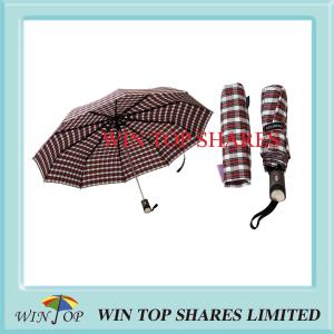 Wholesale Scotland Check Fashion and Vogue Auto Umbrella from china suppliers