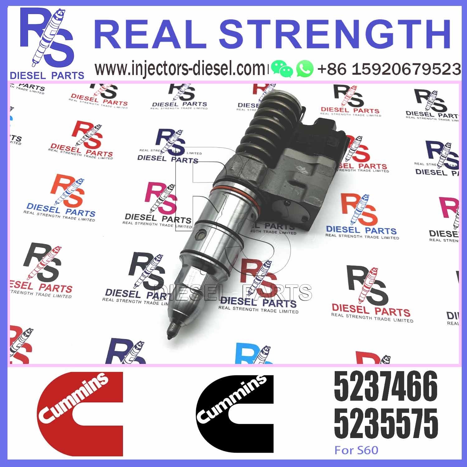 4991752 Detroit Common Rail Diesel Fuel Injector R-5237466 5237466 R-5235575 5235575 5237045