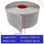30% Deposit 70% Balance 100x2mm Flexible Vinyl Wall Cove Baseboard Molding