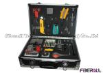 Customized Fiber Optic Splicing Tool Kit , Fiber Optic Cable Assembly Durable