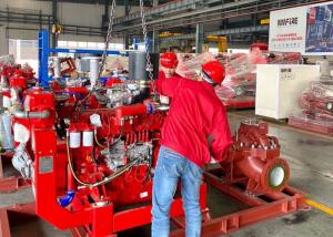 Wholesale Water Cooled 227KW 305HP Fire Pump Diesel Engine 2100RPM from china suppliers
