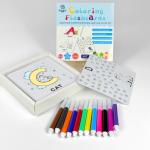 "Montessori-Approved ABC Cards! Trace + Color + Learn Phonics (Ages 2-5) ✏️"