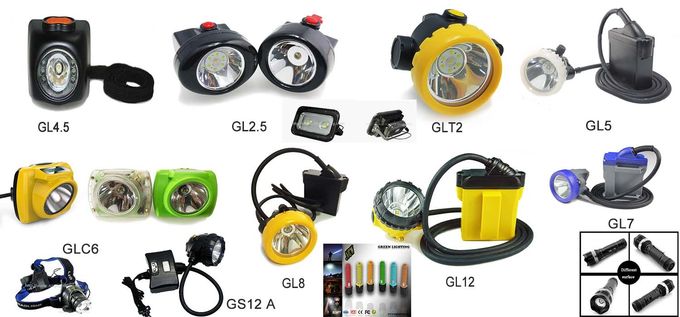 Aluminum 10400mAh 25000lux Cree Led Coal Miners Lamp