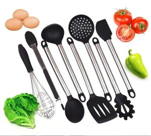 Wholesale Kitchen Utensil Set-8 Best Kitchen Utensils-Non-Stick Cooking Spatula-Silicone from china suppliers