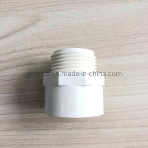 Wholesale Sch40 PVC Pipe Male Adapter Coupling Fitting for Pressure Water Supply Lateral 90°Tee from china suppliers