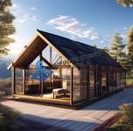 Eco Friendly Versatile Prefab Steel House Soundproof With Excellent Insulation
