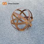 Laser Cut Garden Outdoor Corten Steel Room Divider Screen Partitions