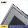 Buy cheap Table Top Display Glitter Glass Photo Frame 180*230*15MM With Matte Button from wholesalers