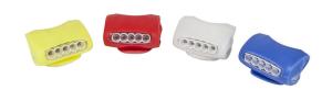 Wholesale Silicone Cycle Front Light , Wrap Around Bike Lights With 3 * AAA Battery from china suppliers