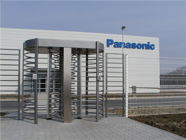 Entrance Control Security Full Height Turnstile Turn Style Door With Double Passage