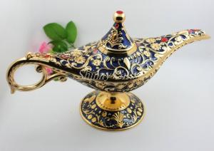 Wholesale Shinny Gifts Fashion Home Design Golden Aladdin's Magic Lamp from china suppliers