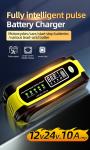 12V/24V 12V6A Smart General Motors Motorcycle Lead Acid Battery Charger with 15W