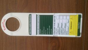 Wholesale Waterproof PVC Plastic Scaffolding Safety Tags Custom Construction Signs For Warning from china suppliers