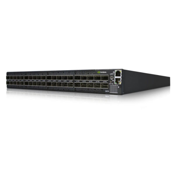Full-Duplex Half-Duplex Mellanox MQM8790-HS2F 40-port InfiniBand Smart Switch with Non-blocking External Management