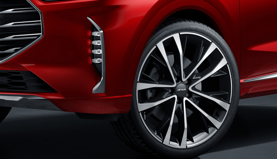 High Speed Jetour X70plus Gasoline SUV Cars with Front Drum Rear Disc Brake System and Curb Weight of 1000kg-2000kg