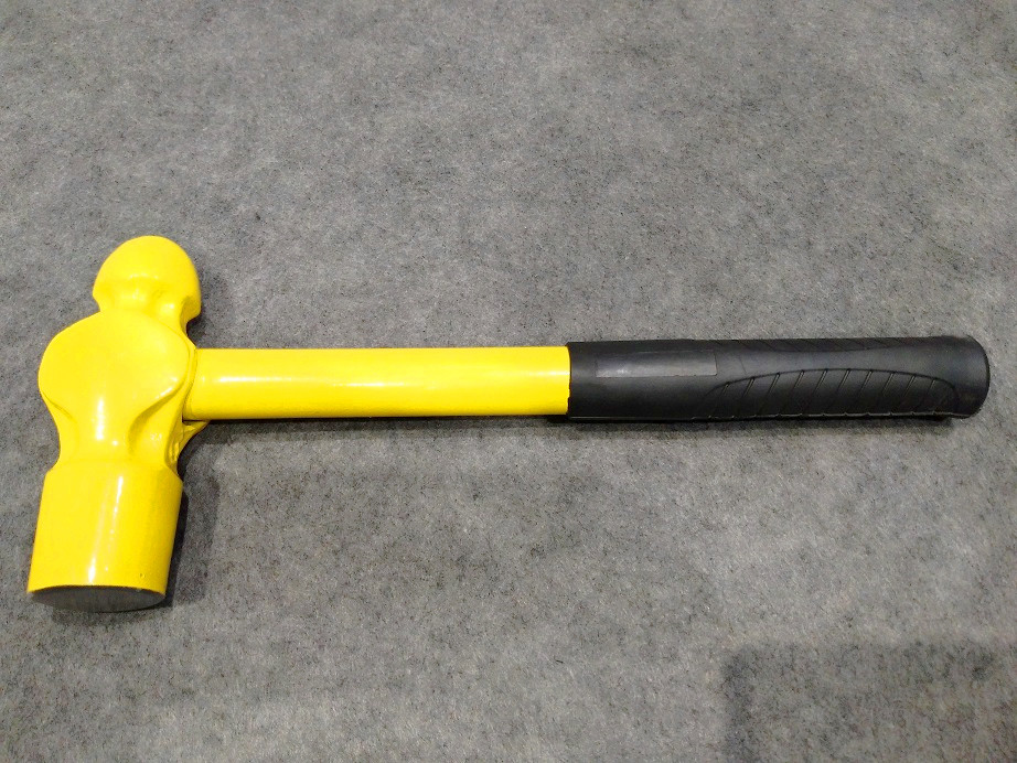 Ball Hammer(XL0052-1) with Powder coated surface and steel tube handle, durable and safe tools