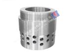 Customized Polishing Throttle Valve Spare Parts / Valve Bearing Gray Color