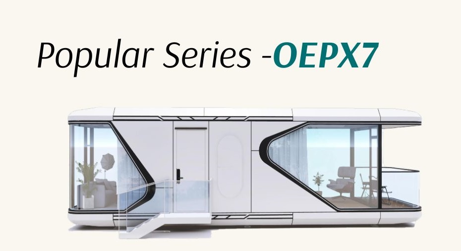 PX7-PX5 Series Modular Capsule Prefabricated Outdoor Office Pod Mobile Container Cabin House