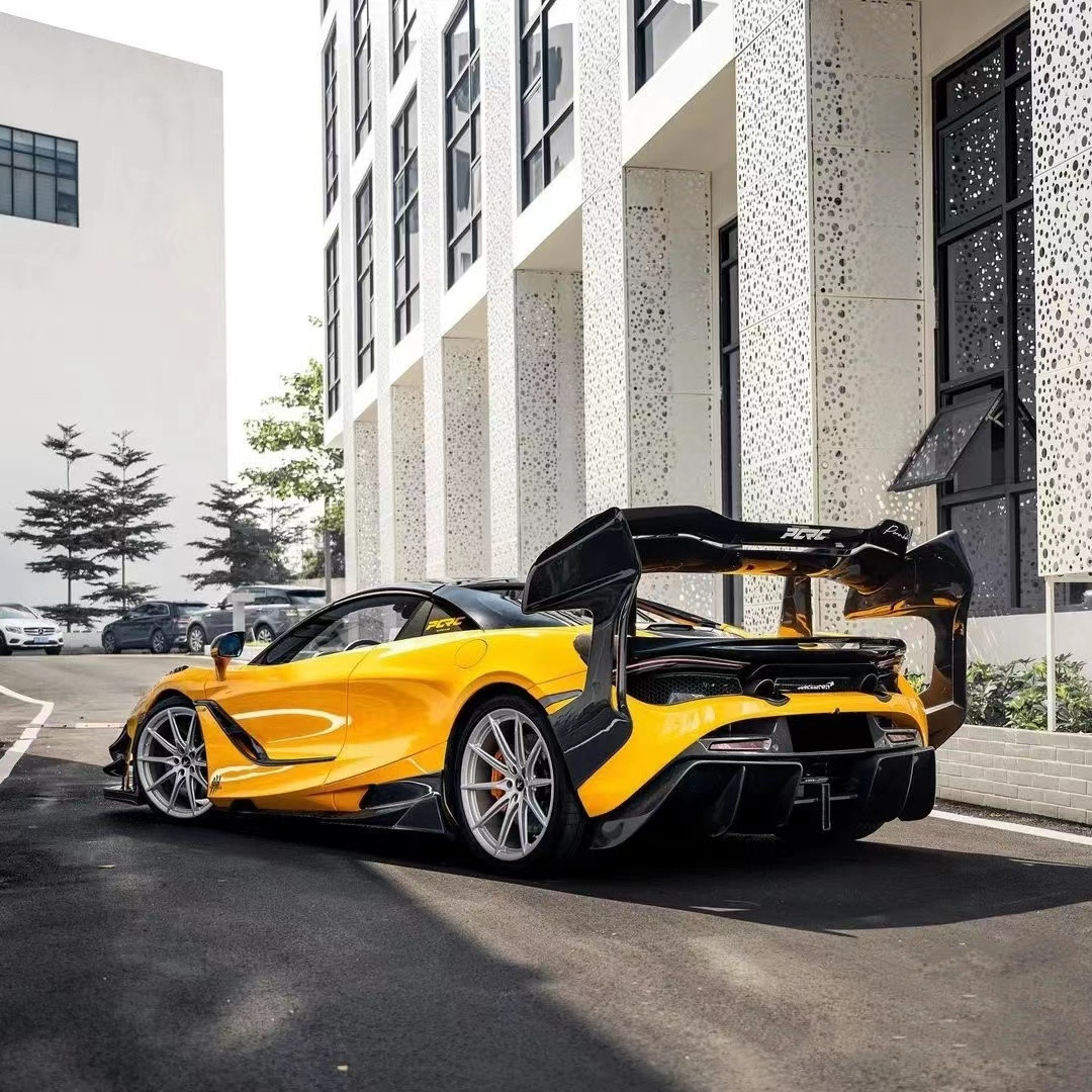 GTR Style 720s Wide Body Kit Mclaren Senna Body Kit Front Bumper Carbon Fiber