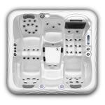 Balboa Control System Freestanding Outdoor Bathtub Spa Hot Tub For 4 Persons