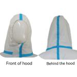 OEM Accepted CE Type5 6 Nonwoven White Safety Clothing Disposable Protective