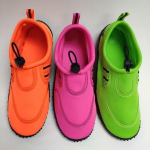 Wholesale ISO14001 Flexible Water Aqua Shoes Lightweight With Neon Color from china suppliers