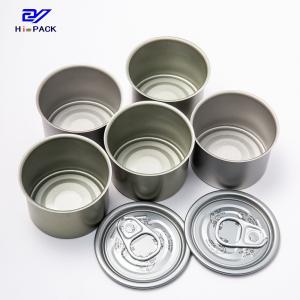 Wholesale Customizable Beef Can 60ml Volume 65*27mm Size 2-Piece Tin Cans For Food Sauce Meat Tuna Seafood Pet Food And Durable from china suppliers