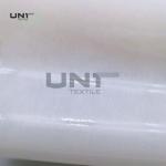EVA Hot Melt Adhesive Film Fusible Thickness 0.05mm - 0.25mm White Color