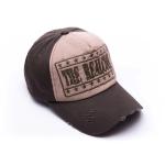 6 Panel Vintage Distressed Baseball Caps Embroidered 58cm 100% Cotton