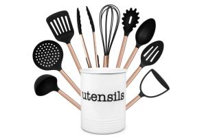 Wholesale CIQ Approved Nylon Kitchen Utensil Sets With Holder Ecofriendly from china suppliers
