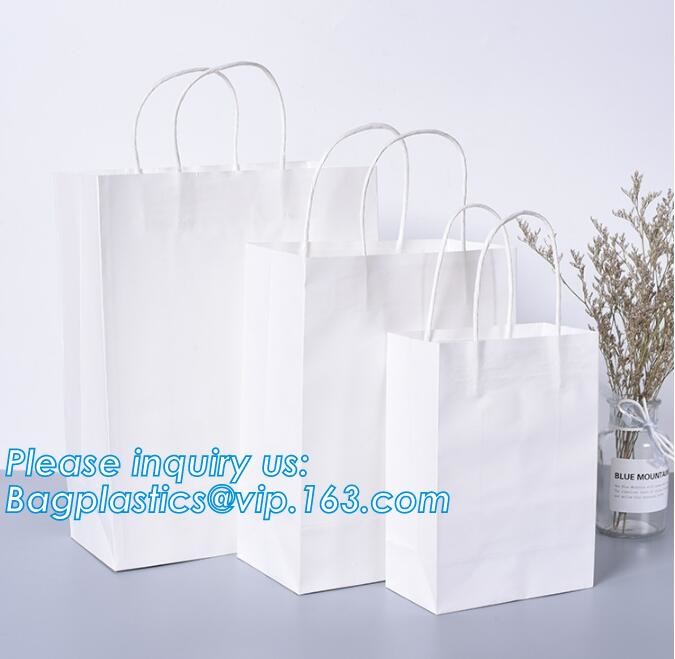 Handle Kraft Paper Flower Bag Wedding Confetti Cones Shaped Bouquet Bag Plant Bag Creative Flowers Holder Wrapping Gift
