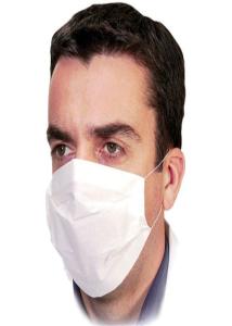 Wholesale Single Use White Disposable Medical Mask , Dust Proof Surgical Mask Disposable from china suppliers