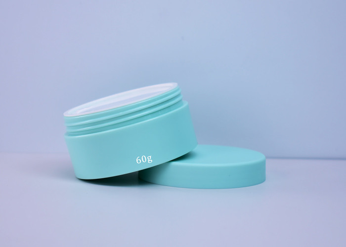 15ml-100ml Recyclable 2OZ Plastic Cream Jar In Round Shape,Matte Finish Soft Touch ,PCR PP Custom Color Are Available