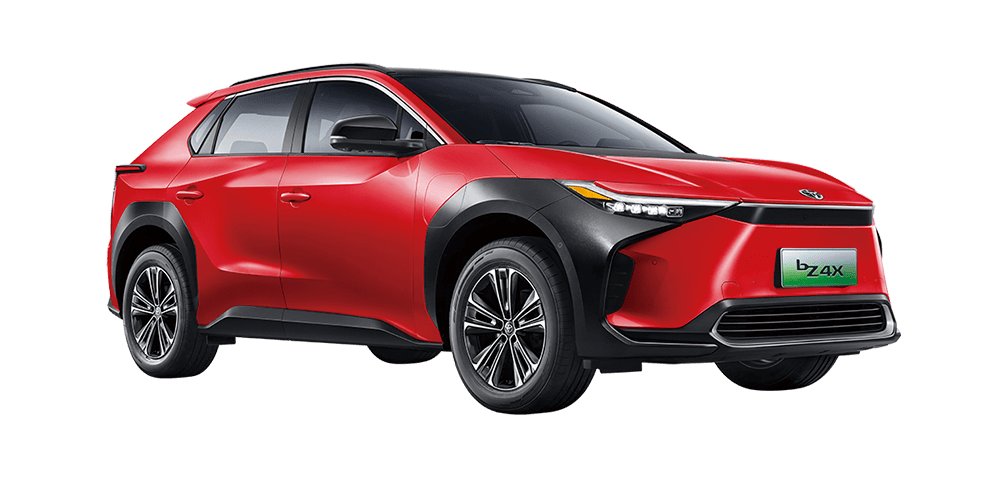 TOYOTA BZ4X SUV Electric Cars Medium High Speed 160km/H FWD Vehicle 18 Inches