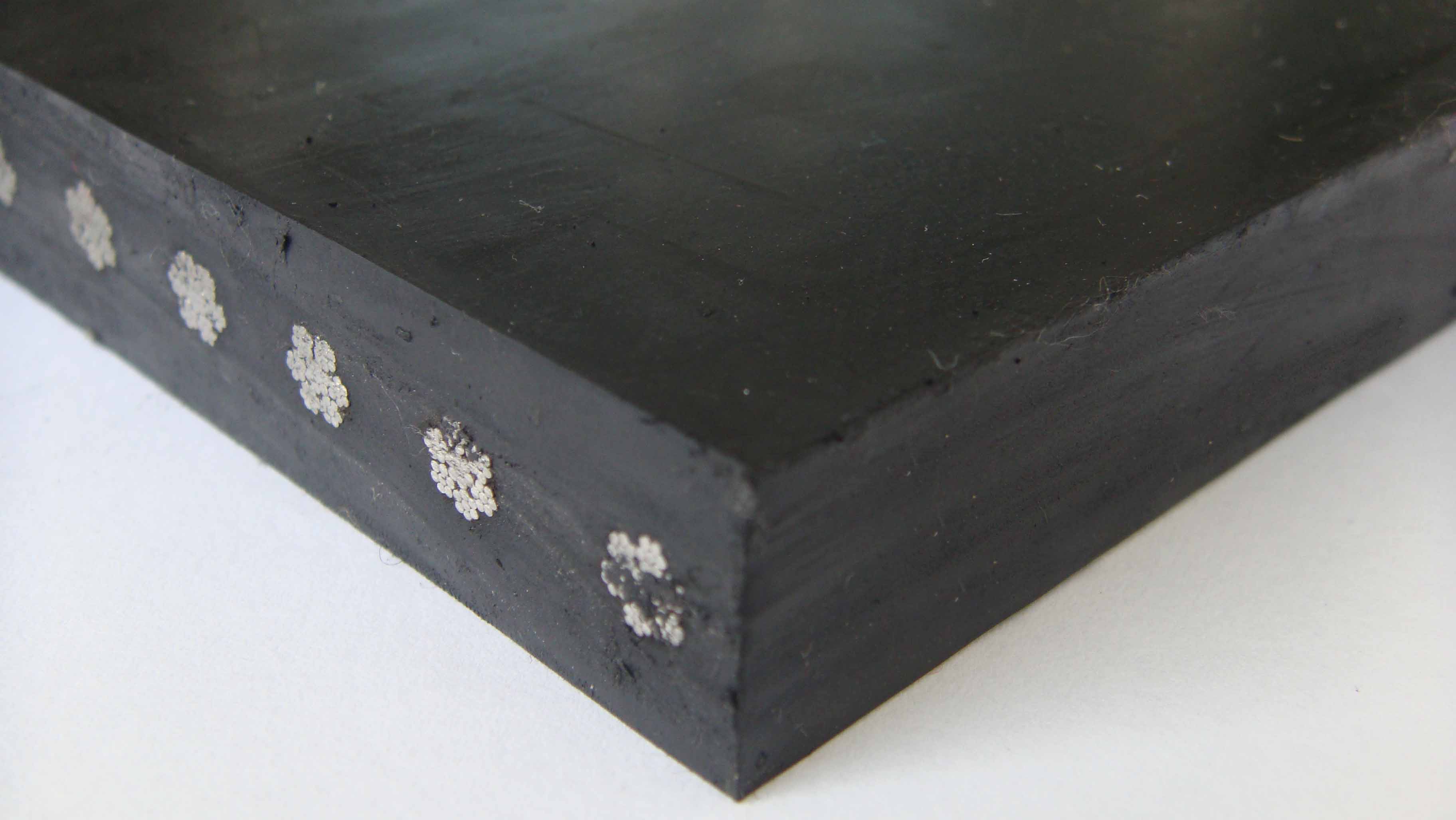 LOGO OEM ST2000 Steel Cord Rubber Conveyor Belt 630 4 with Wear Resistant Bottom Cover