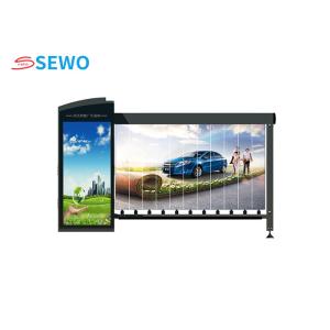 Wholesale Custom Automatic Car Park Barriers , Advertising Parking Barrier System from china suppliers