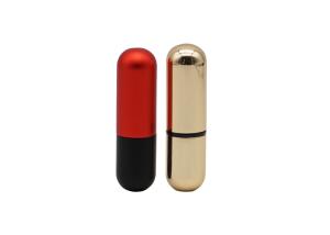 Wholesale Mixed Color Empty Lipstick Tube , Oval Shaped Lip Balm from china suppliers