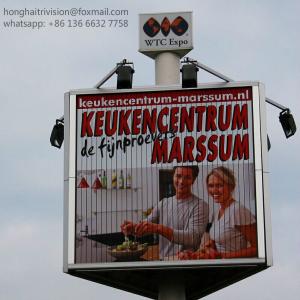 Wholesale City Center CE Certified Aluminium Advertising Trivision from china suppliers