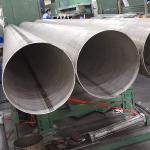 High Temperature Resistance 159mm Inox Welded Tube AISI201 304 316 Large