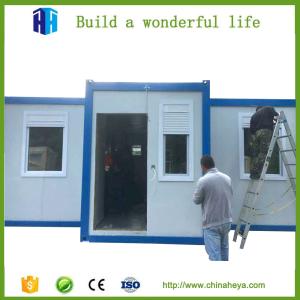 Wholesale waterproof eps sandwich panel prefab container house for sale in greece from china suppliers