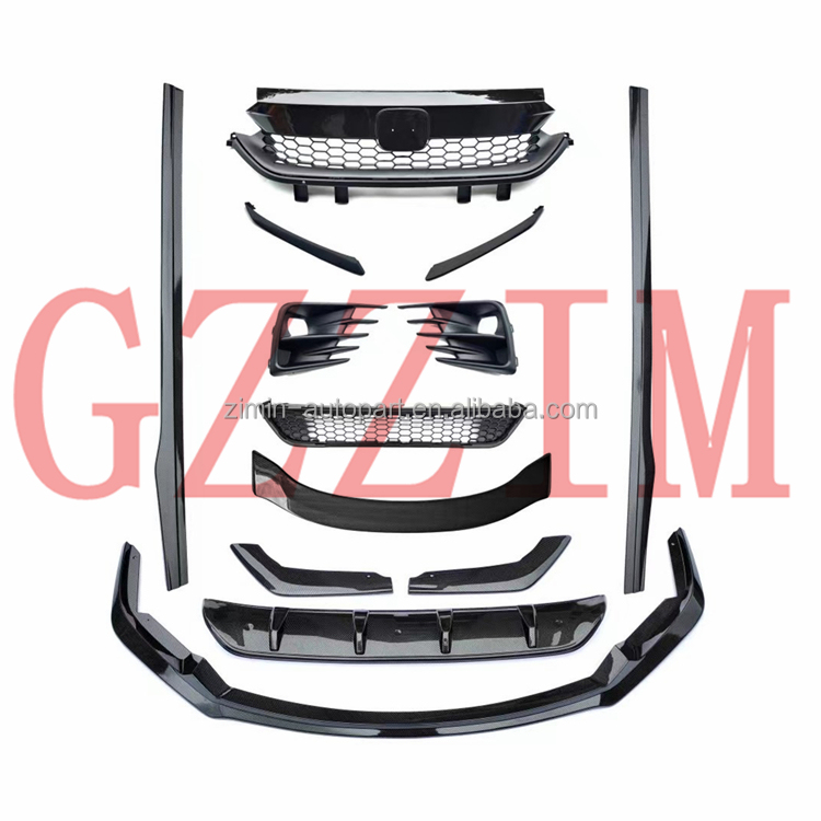 Honda City 2021 Auto Parts Front Rear Bumper Grille Body Kits