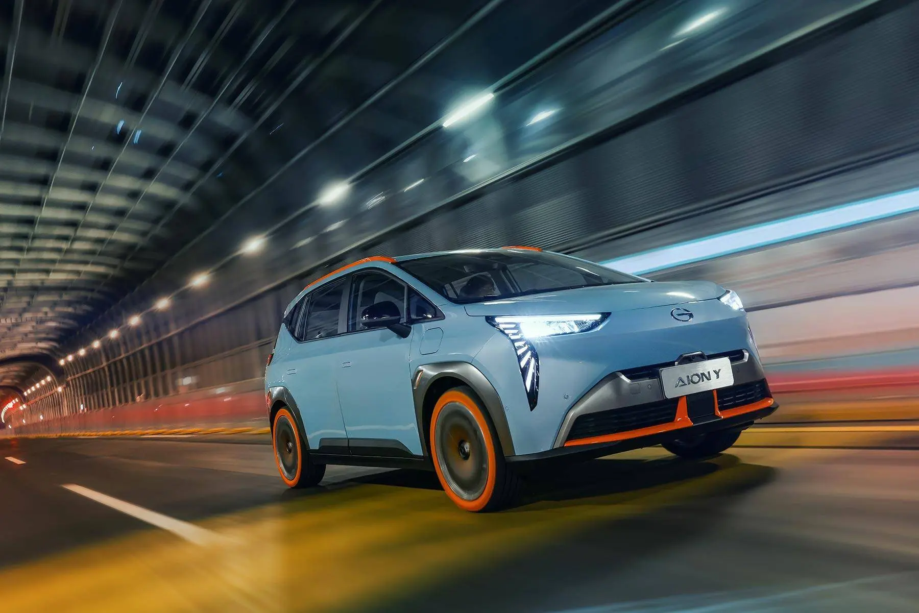 2024 GAC AION Y S V A Electric Vehicle with 76.8 kWh Battery and 4535*1870*1650mm Dimension from Energy Automotive
