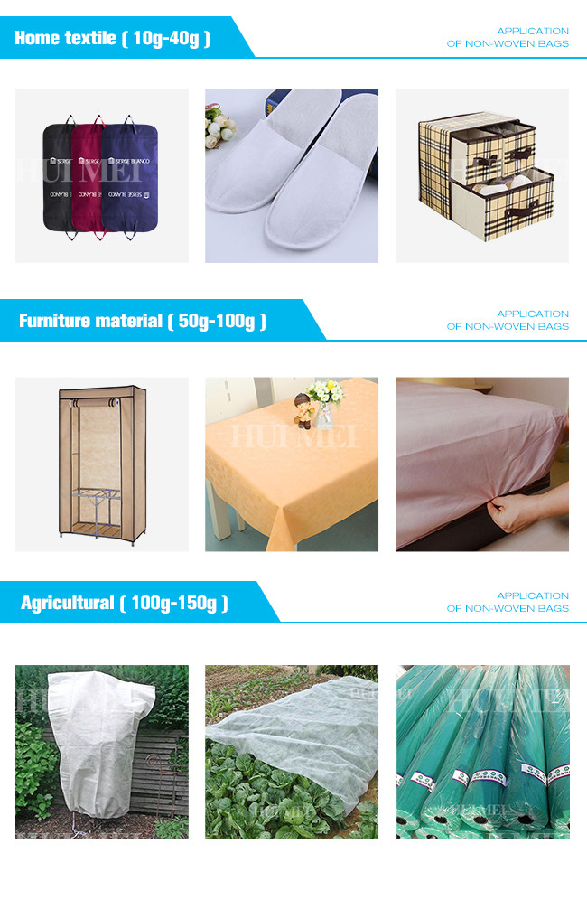 Anti Pull Non Woven Fabric Used In Agriculture Virgin Polypropylene