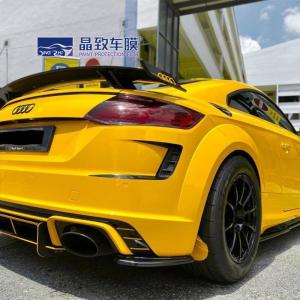 Wholesale Yellow color Car Decoration Film Auto Vinyl Wrap Auto Paint Protection Glossy Crystal Maize from china suppliers