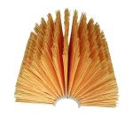 Yellow Nylon 500*900mm Semicircle Combination Brush Roller For Shot Blasting
