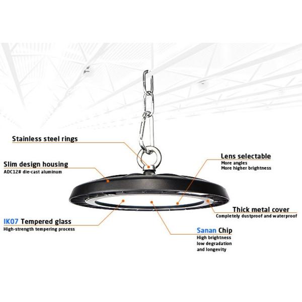 100watt 150watt 200watt Slim LED Linear High Bay Light Warehouse Commercial Industrial