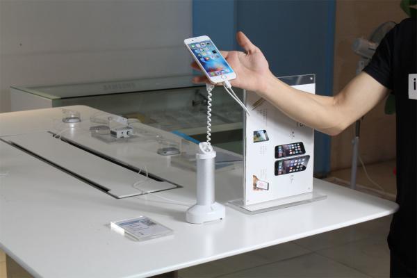 COMER anti-shoplift display holders anti-theft security gripper alarm magnetic